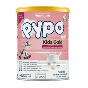 Sữa Pypomilk Kids Gold 900g giúp trẻ phát triển khỏe mạnh