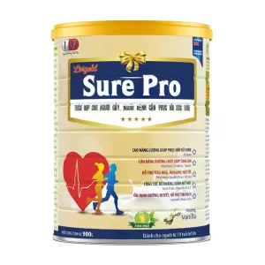 Sữa Livigold Sure Pro 900g phục hồi sức khoẻ sau phẫu thuật