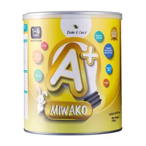 Sữa thực vật hữu cơ Miwako A+ 700g