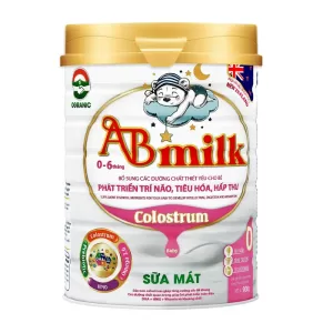 Sữa ABmilk Colostrum 900g cho trẻ từ 0 - 6 tháng tuổi