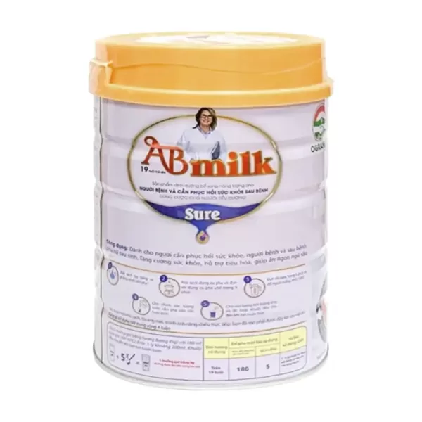 Sữa ABmilk Sure 900g phục hồi sức khoẻ