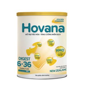 Sữa tiêu hóa Hovana Digest 400g tăng cường miễn dịch