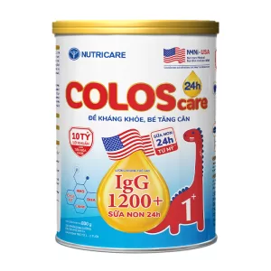 Sữa Coloscare 24h 1+ Nutricare 800g tăng đề kháng, tăng cân