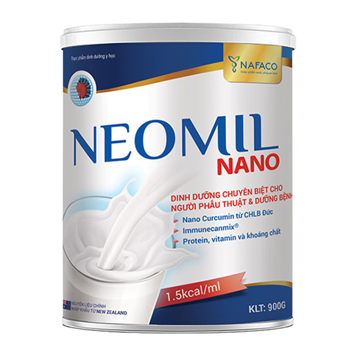 neomil nano nafaco 900g sua cho nguoi phau thuat