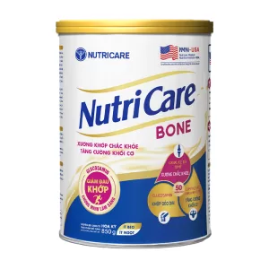 Sữa Nutricare Bone 850g hỗ trợ xương khớp