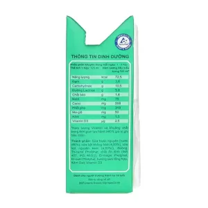 Sữa Anlene Đậm Đặc 4X 125ml hương Vani - Ngăn ngừa loãng xương