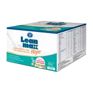 Sữa Nutricare Leanmax Hope 10 gói x 43g dinh dưỡng cho bệnh ung thư