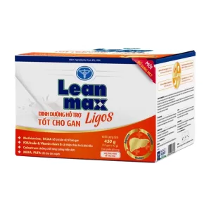 Sữa Leanmax Ligos Nutricare 10 gói x 43g dành cho bệnh gan