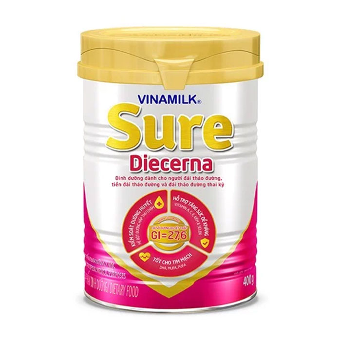 sure diecerna vinamilk 400g sua cho nguoi tieu duong