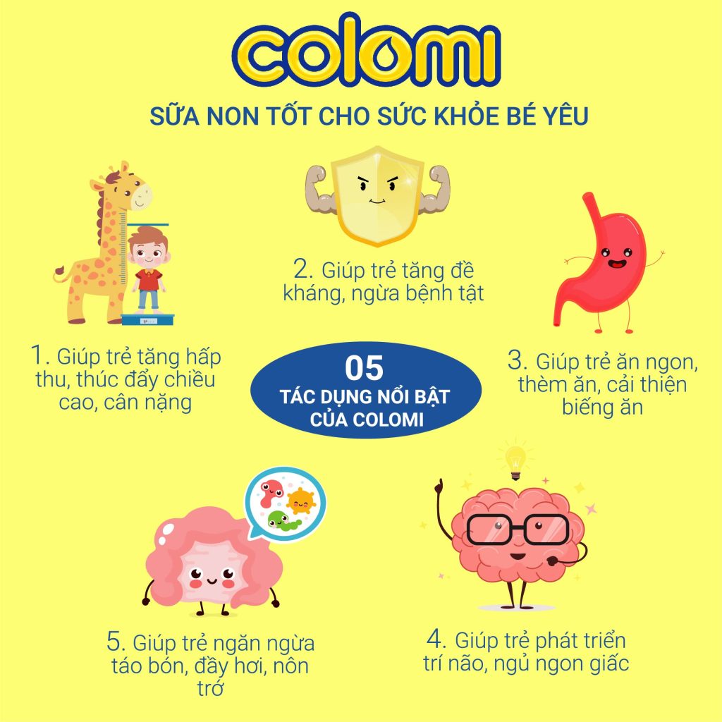 Sữa non Colomi 130g cho bé từ 6 tháng tuổi trở lên