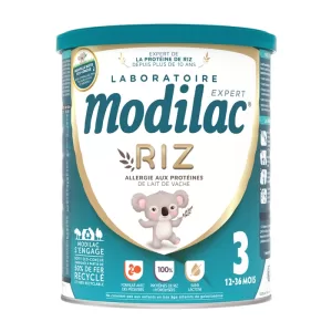 Modilac Expert Riz 3 800g - Sữa dành cho trẻ 1 - 3 tuổi dị ứng đạm bò, không dung nạp lactose