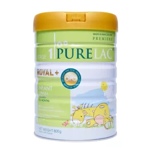 PureLac Royal Plus Stage 1 - Sữa dinh dưỡng cho trẻ từ 0 - 6 tháng tuổi