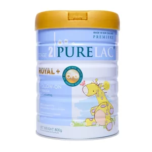 PureLac Royal Plus Stage 2 - Sữa dinh dưỡng cho trẻ từ 6 - 12 tháng tuổi