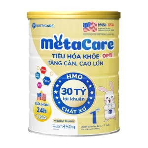 Metacare Opti 1+ Nutricare 850g - Sữa cho trẻ từ 1-2 tuổi