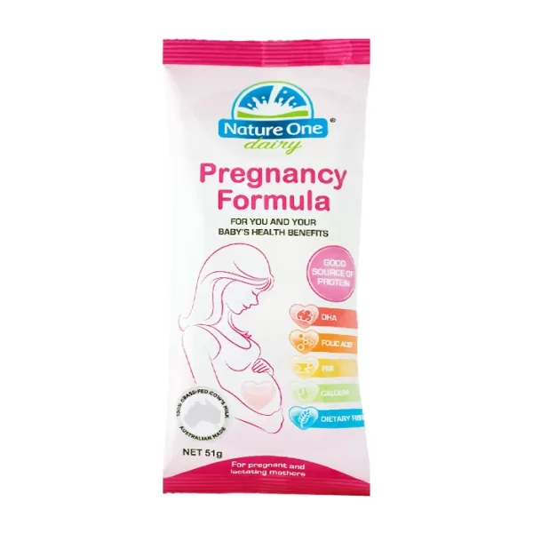 Pregnancy Formula Nature One Dairy 10 gói x 51g - Sữa dành cho phụ nữ mang thai và cho con bú