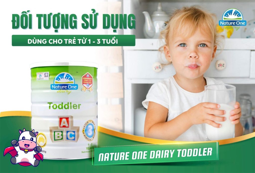 Toddler Nature One Dairy số 3 900g - Sữa cho bé từ 12 tháng tuổi trở lên