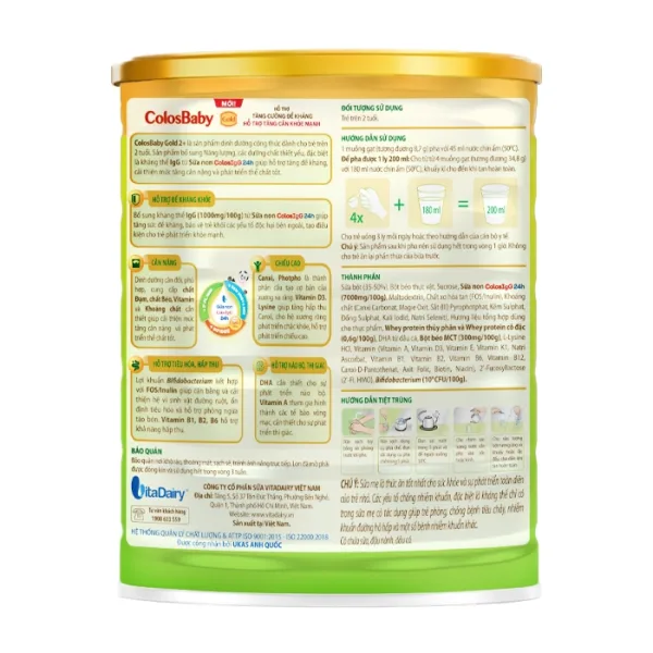 ColosBaby Gold 2+ VitaDairy 800g