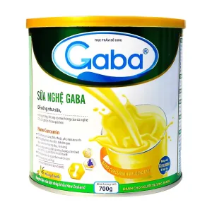 Sữa Nghệ Gaba Nano Curcumin 700g – Giúp giảm đau dạ dày